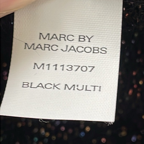 Marc by Marc Jacobs Sparkle Knit Sweater Dress Cut Out Back Wool Angora Sz S - Picture 14 of 14